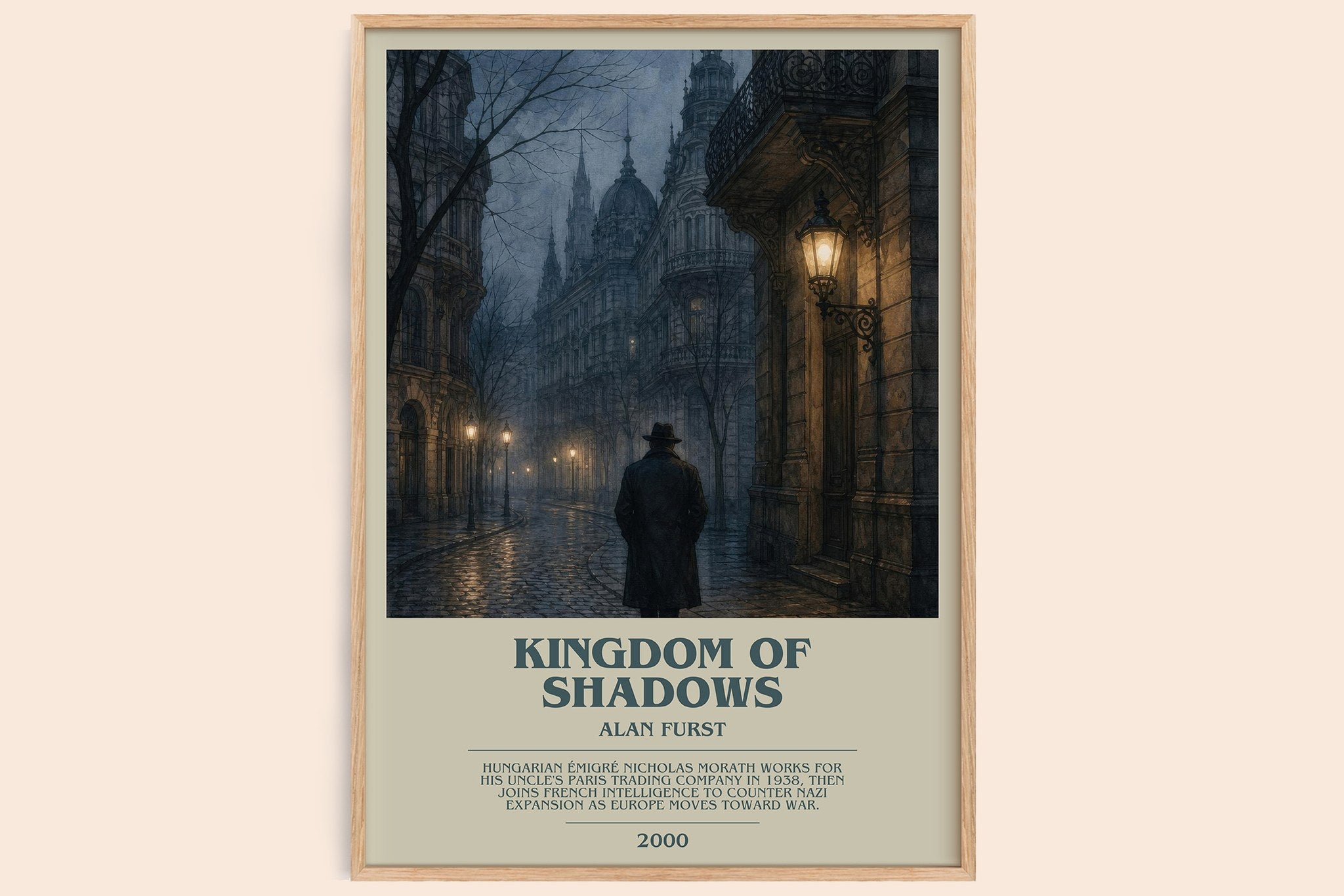 Kingdom of Shadows Bookish Wall Art by Alan Furst