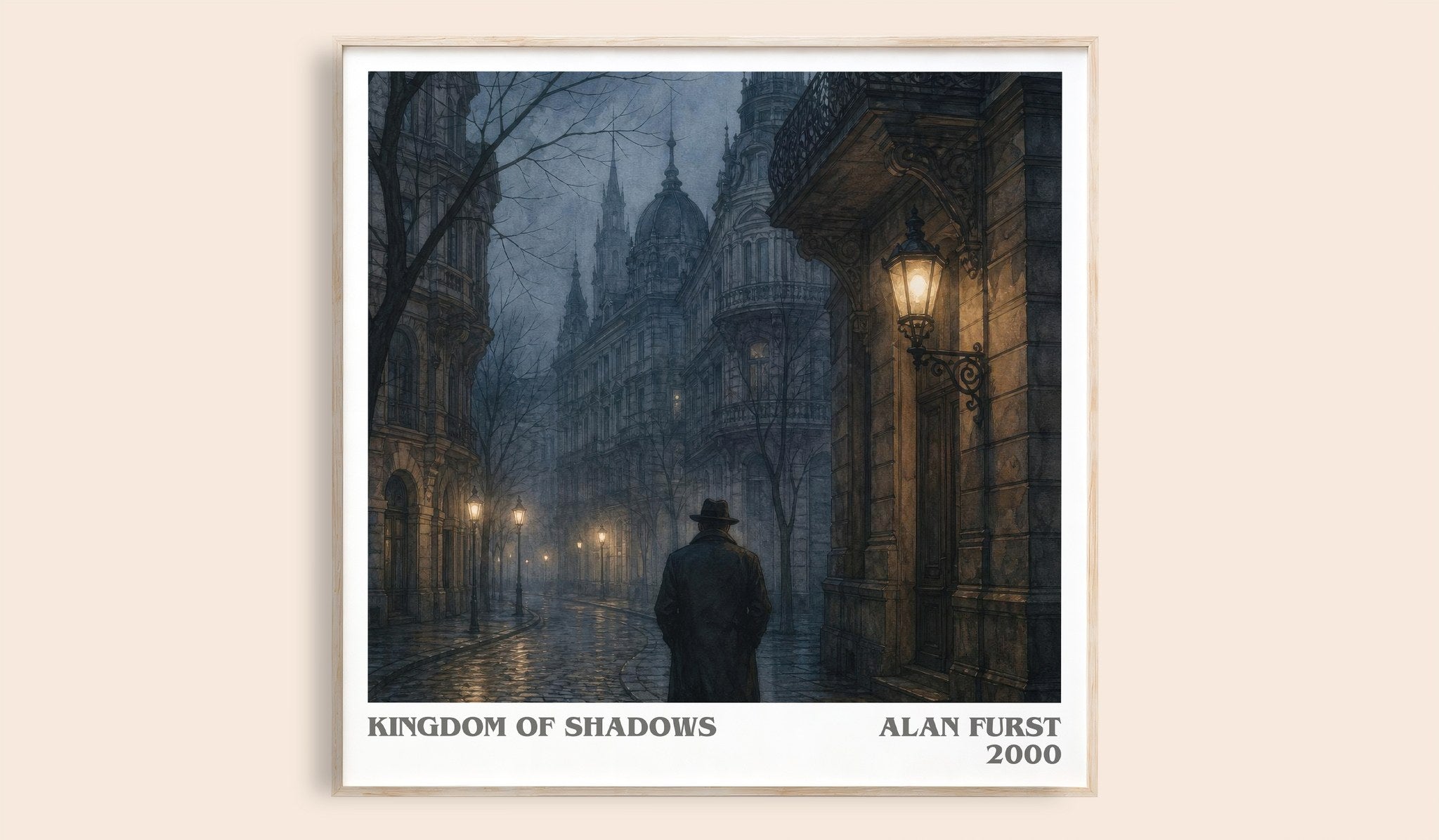 Kingdom of Shadows Literary Art Print by Alan Furst