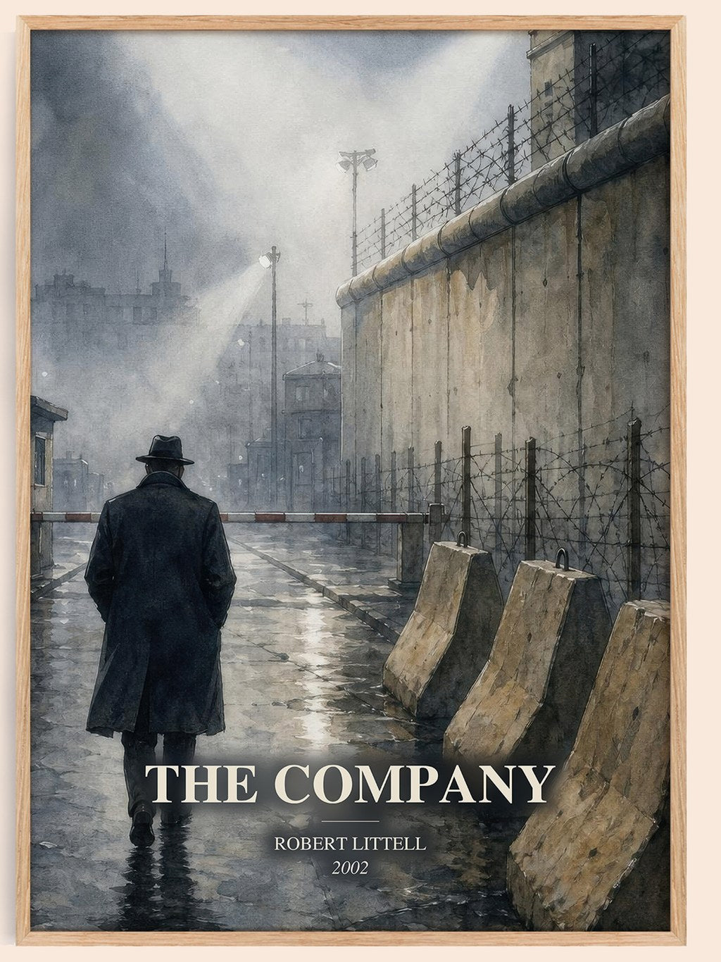 The Company watercolour book poster by Robert Littell – framed literary art print