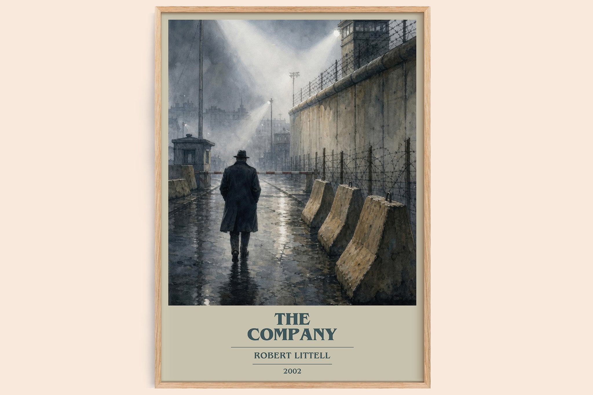 The Company Book Cover Poster by Robert Littell