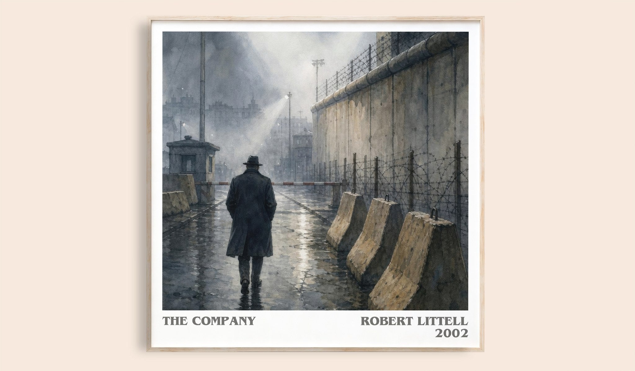 The Company Literary Art Print by Robert Littell