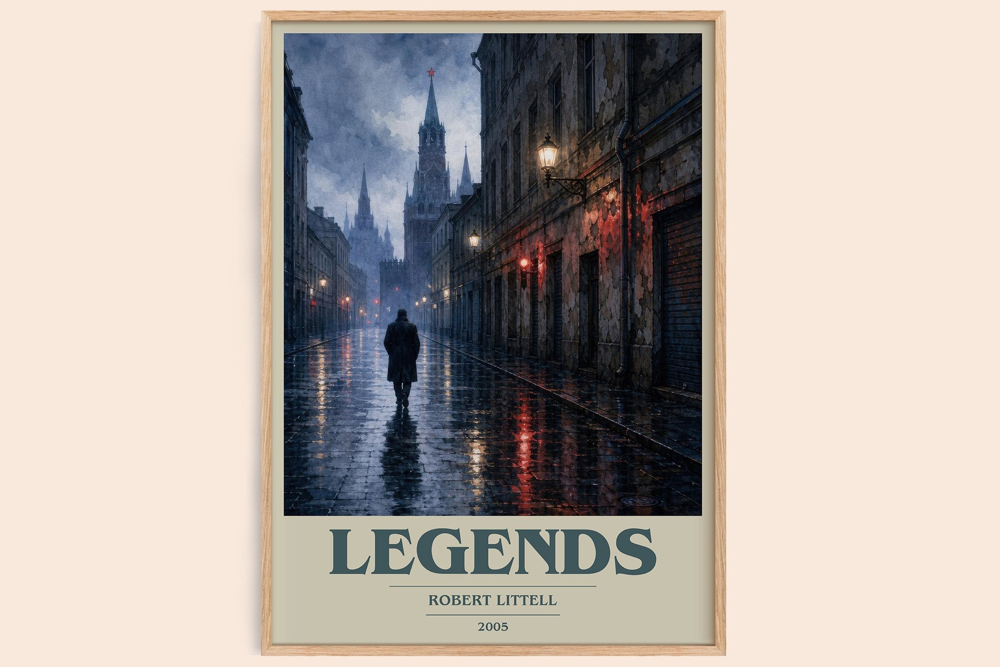 Legends Book Cover Poster by Robert Littell