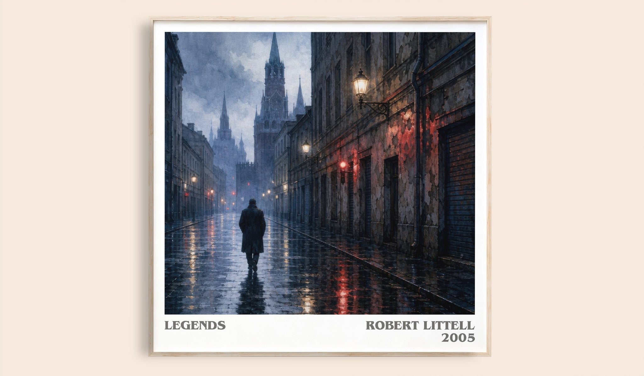 Legends Literary Art Print by Robert Littell
