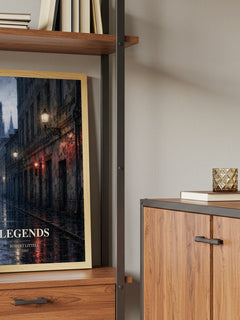 Legends book watercolour illustration paper finish options – matte satin gloss