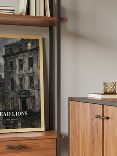 Dead Lions book watercolour illustration paper finish options – matte satin gloss