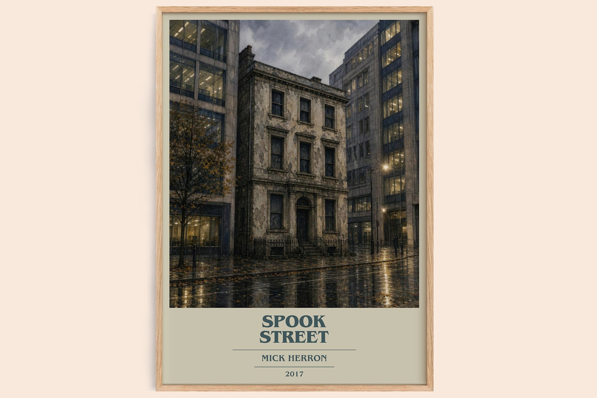 Spook Street Book Cover Poster by Mick Herron