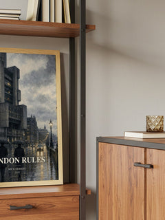 London Rules book watercolour illustration paper finish options – matte satin gloss