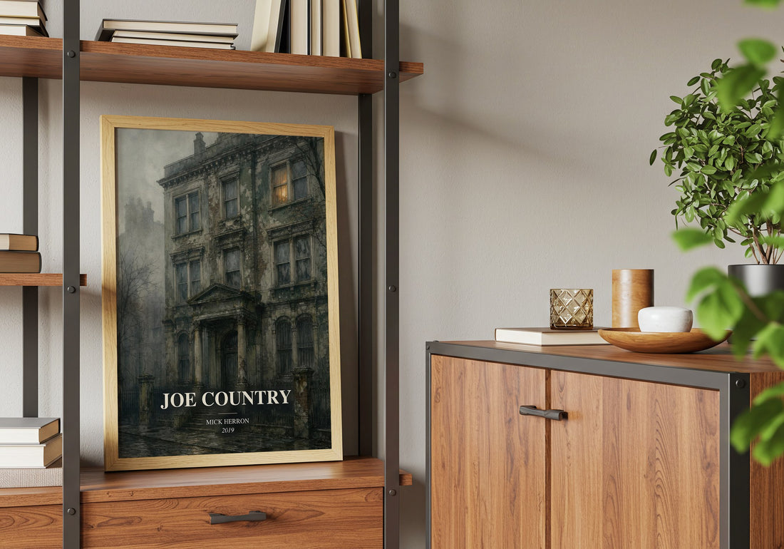 Joe Country book watercolour illustration paper finish options – matte satin gloss