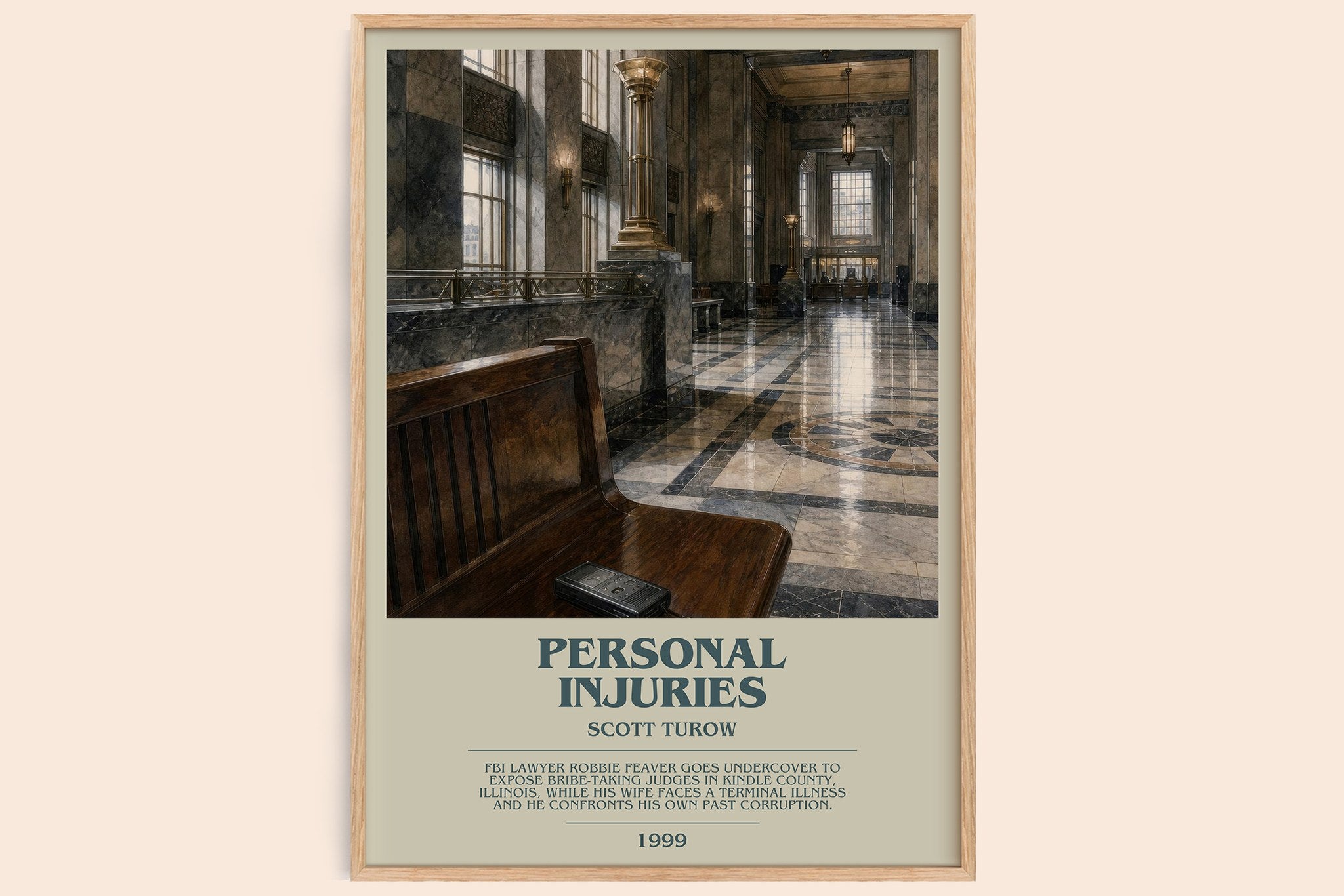 Personal Injuries Bookish Wall Art by Scott Turow