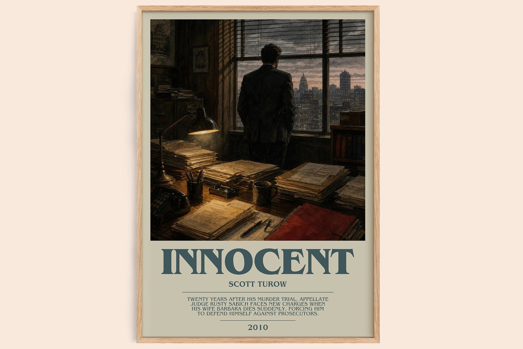 Innocent Bookish Wall Art by Scott Turow