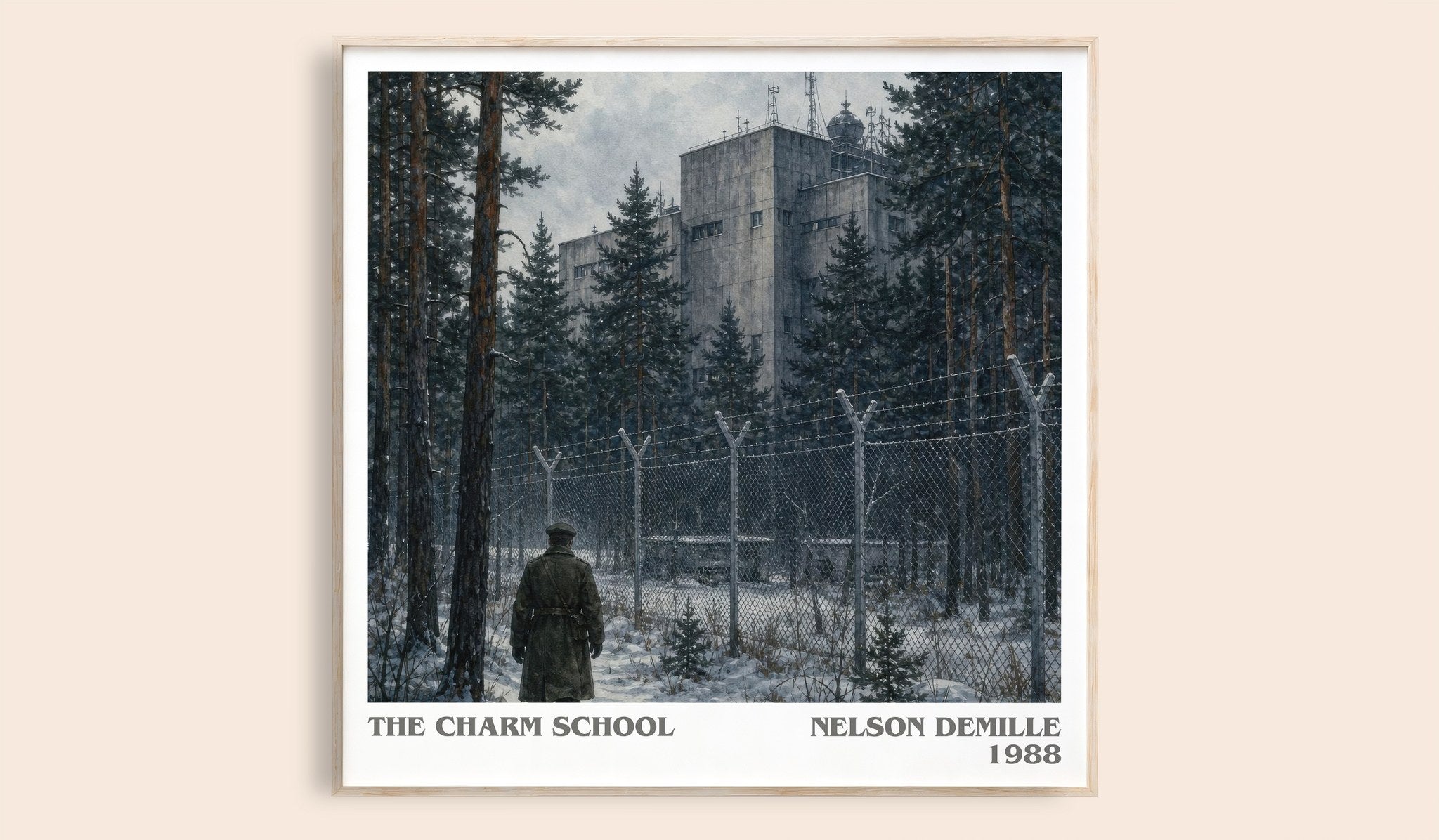 The Charm School Literary Art Print by Nelson DeMille