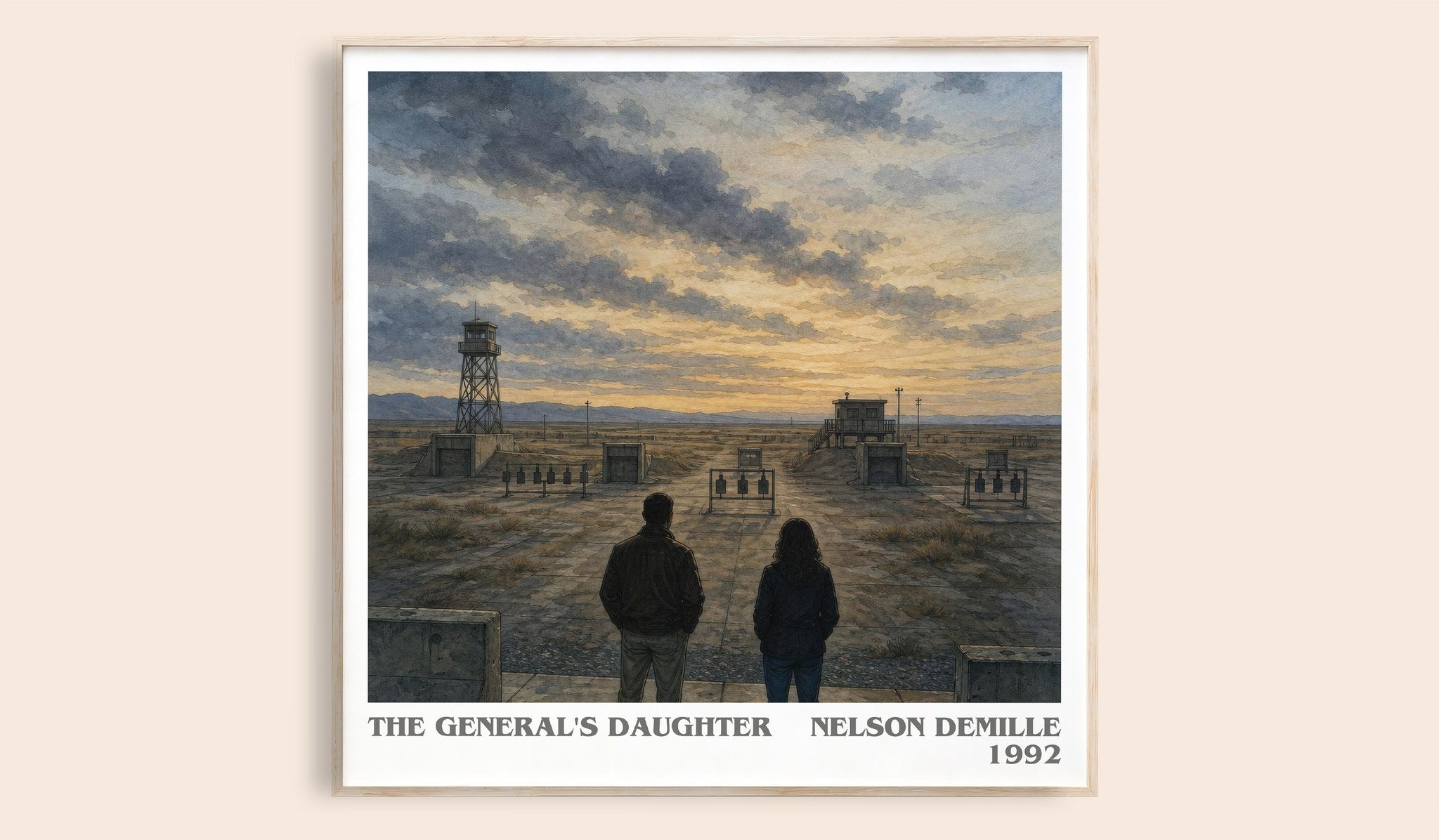 The General's Daughter Literary Art Print by Nelson DeMille