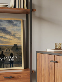 The General's Daughter book watercolour illustration paper finish options – matte satin gloss