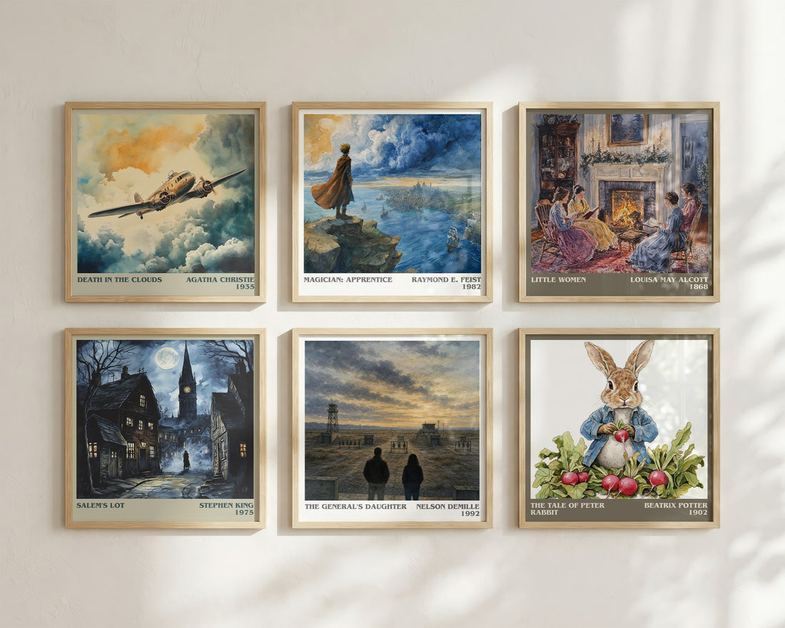 The General's Daughter literary art print colour and style options – Nelson DeMille book art