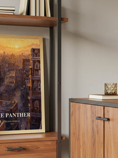 The Panther book watercolour illustration paper finish options – matte satin gloss