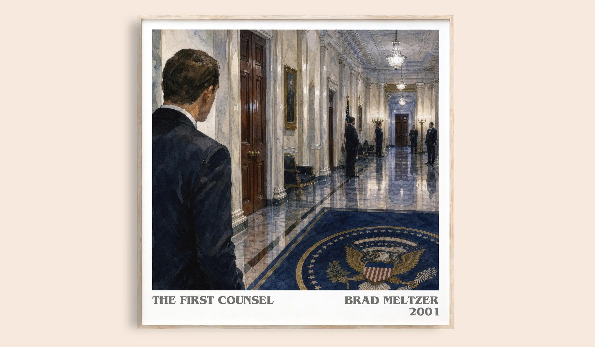 The First Counsel Literary Art Print by Brad Meltzer