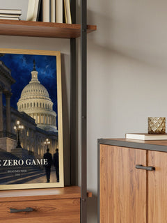 The Zero Game book watercolour illustration paper finish options – matte satin gloss