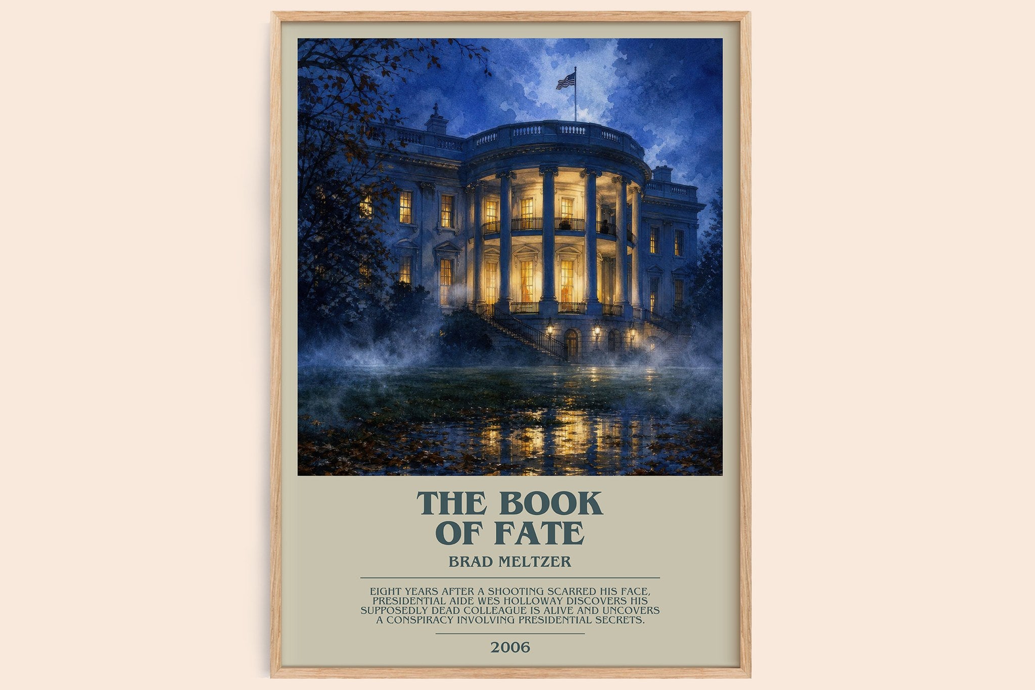 The Book of Fate Bookish Wall Art by Brad Meltzer