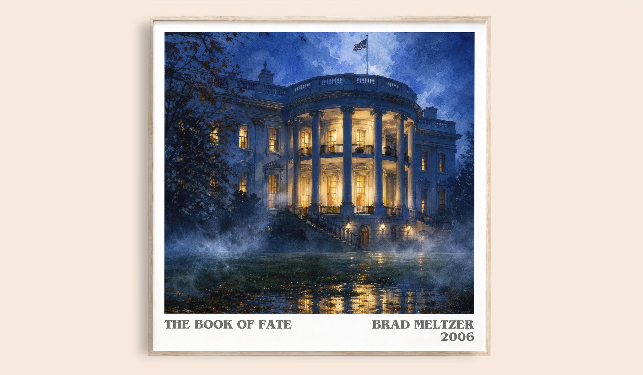 The Book of Fate Literary Art Print by Brad Meltzer