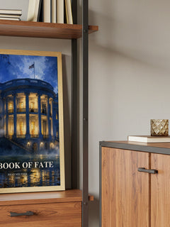 The Book of Fate book watercolour illustration paper finish options – matte satin gloss
