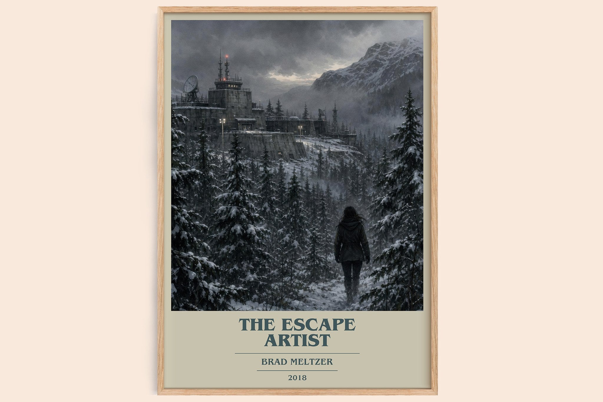 The Escape Artist Book Cover Poster by Brad Meltzer