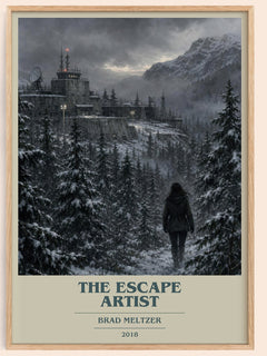 The Escape Artist Book Cover Poster by Brad Meltzer – image 1