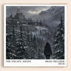 The Escape Artist Literary Art Print by Brad Meltzer – image 1