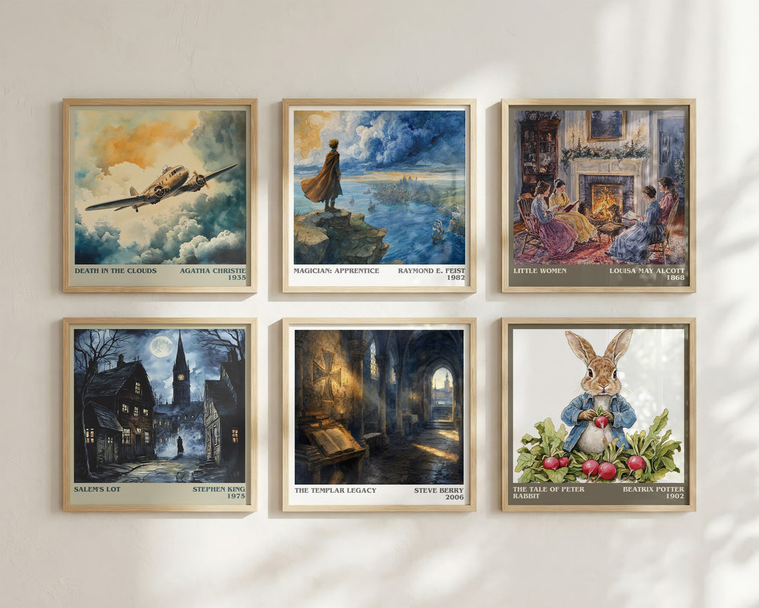 The Templar Legacy literary art print colour and style options – Steve Berry book art