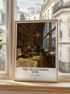 The Alexandria Link Book Cover Poster by Steve Berry – image 2
