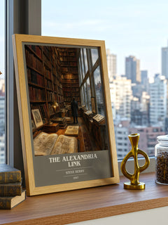 The Alexandria Link Book Cover Poster by Steve Berry – image 3