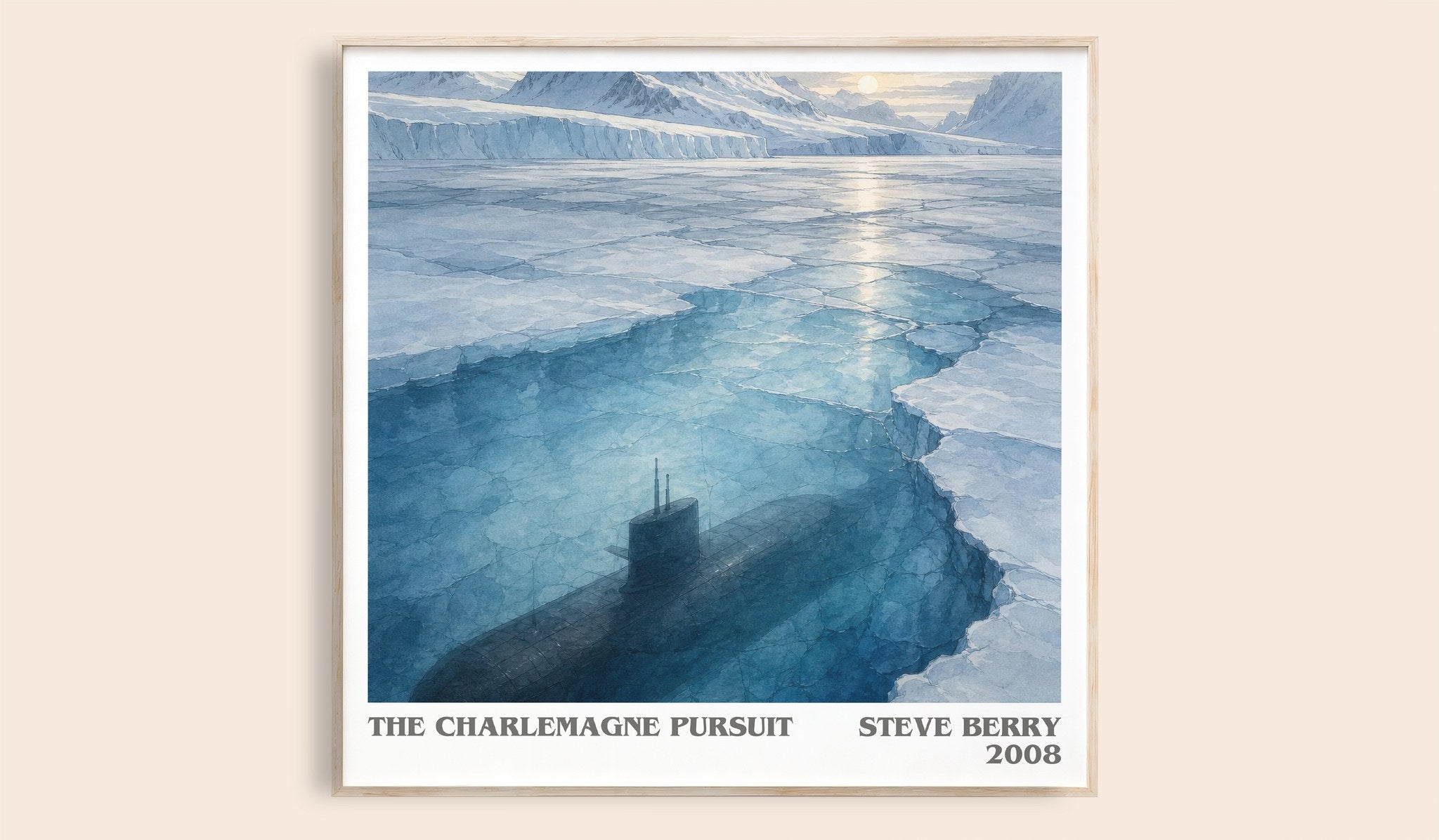 The Charlemagne Pursuit Literary Art Print by Steve Berry