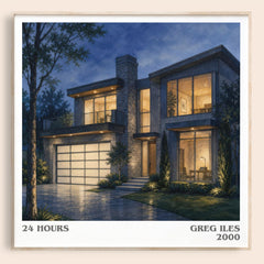 24 Hours Literary Art Print by Greg Iles – image 1