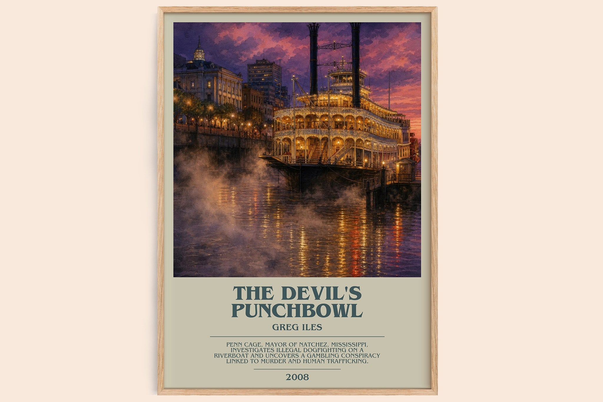 The Devil's Punchbowl Bookish Wall Art by Greg Iles