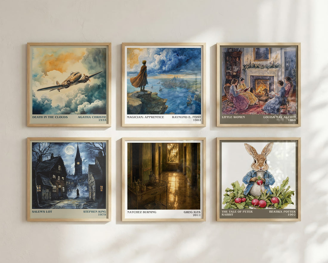 Natchez Burning literary art print colour and style options – Greg Iles book art