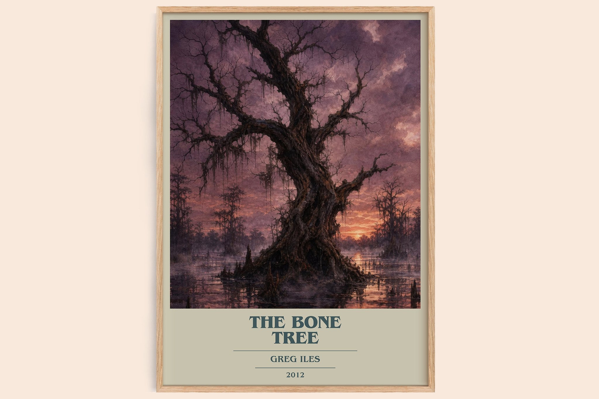 The Bone Tree Book Cover Poster by Greg Iles