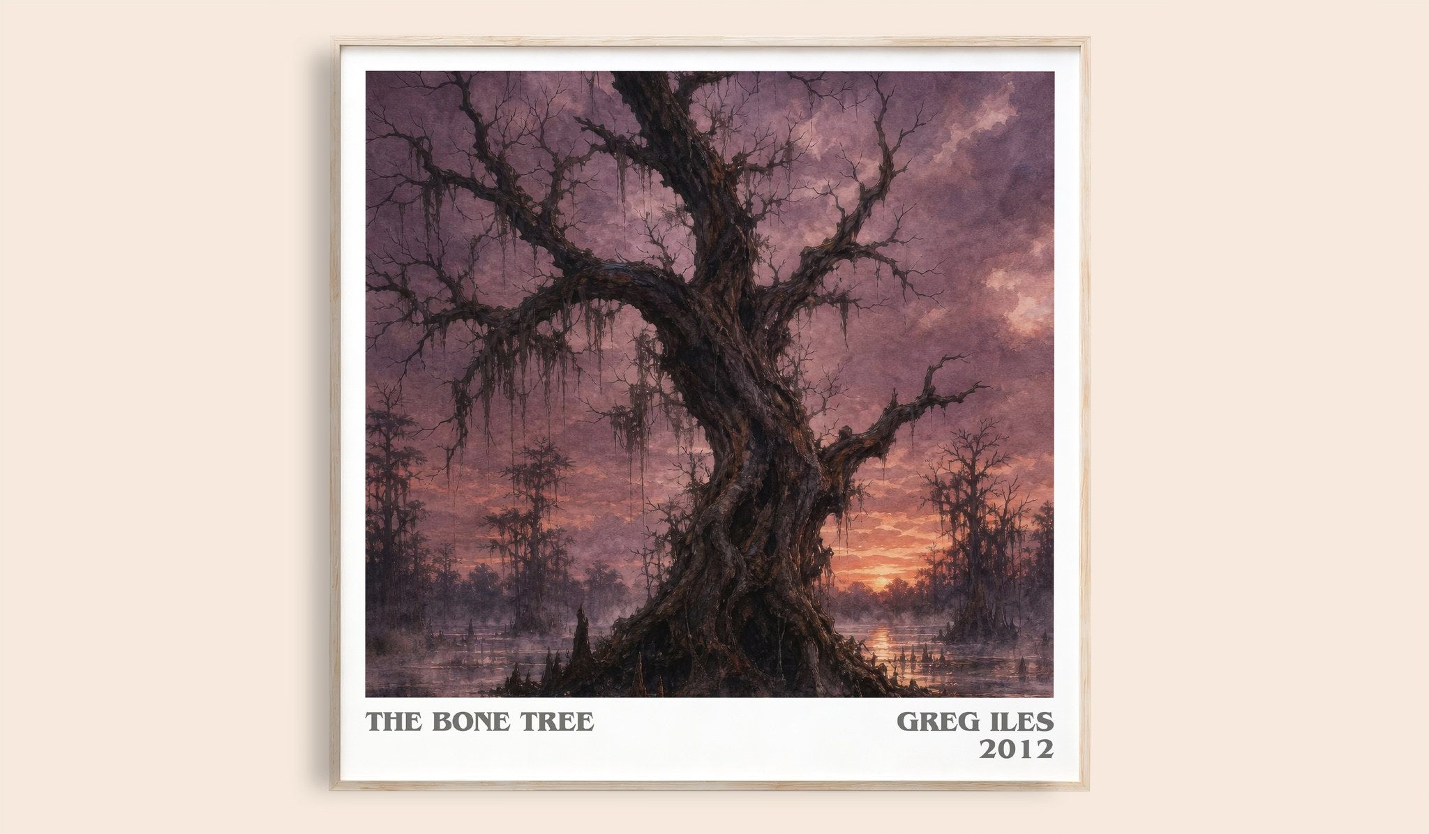 The Bone Tree Literary Art Print by Greg Iles