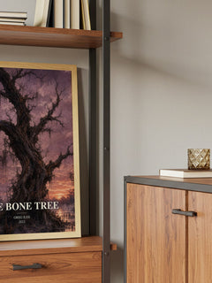 The Bone Tree book watercolour illustration paper finish options – matte satin gloss