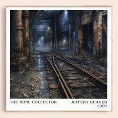 The Bone Collector Literary Art Print by Jeffery Deaver – image 1