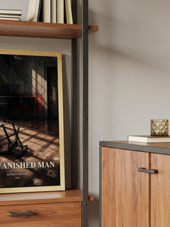 The Vanished Man book watercolour illustration paper finish options – matte satin gloss