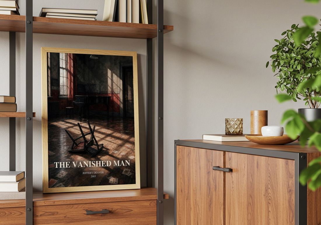 The Vanished Man book watercolour illustration paper finish options – matte satin gloss