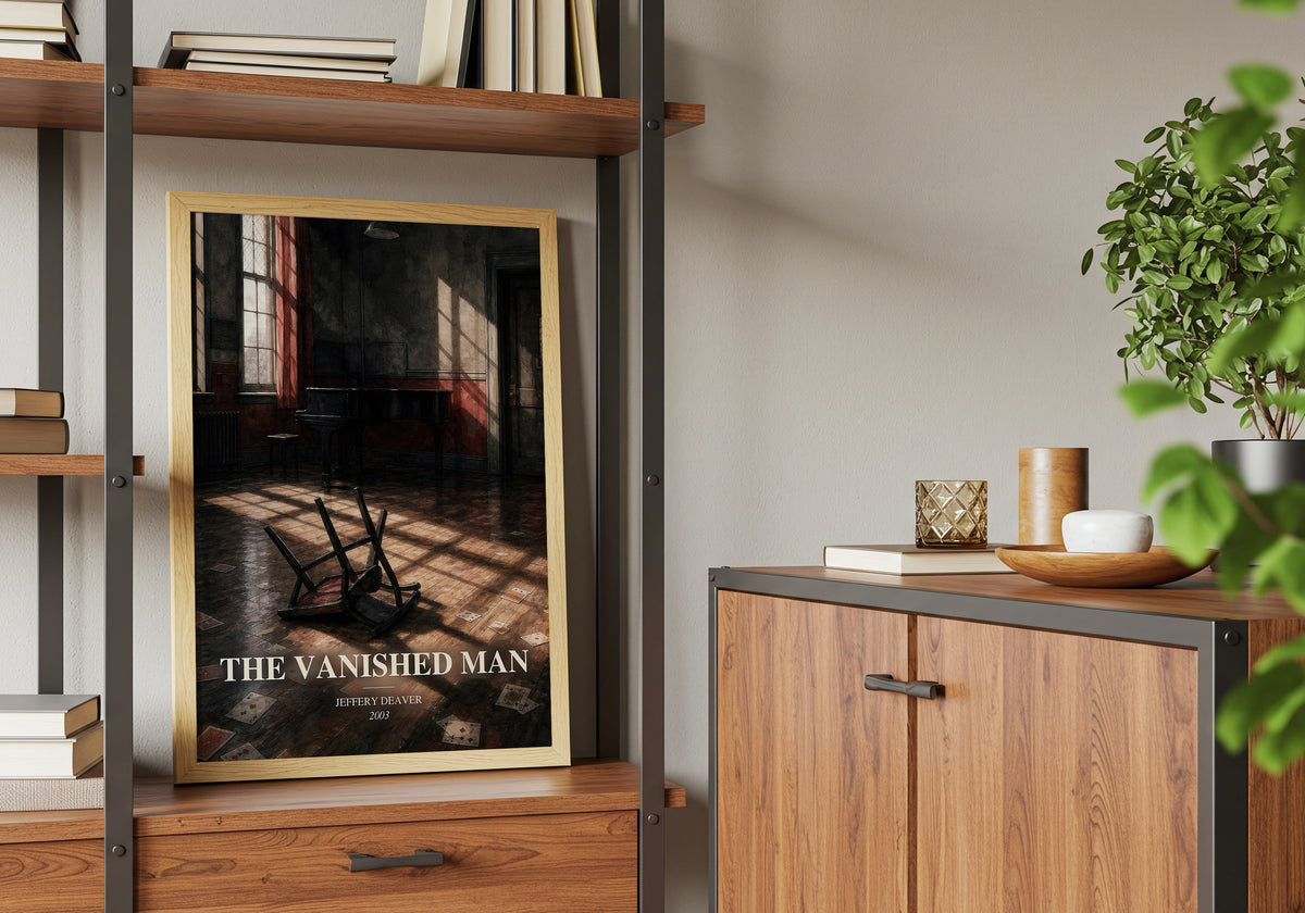 The Vanished Man book watercolour illustration paper finish options – matte satin gloss