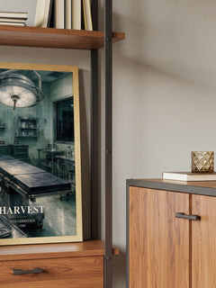 Harvest book watercolour illustration paper finish options – matte satin gloss