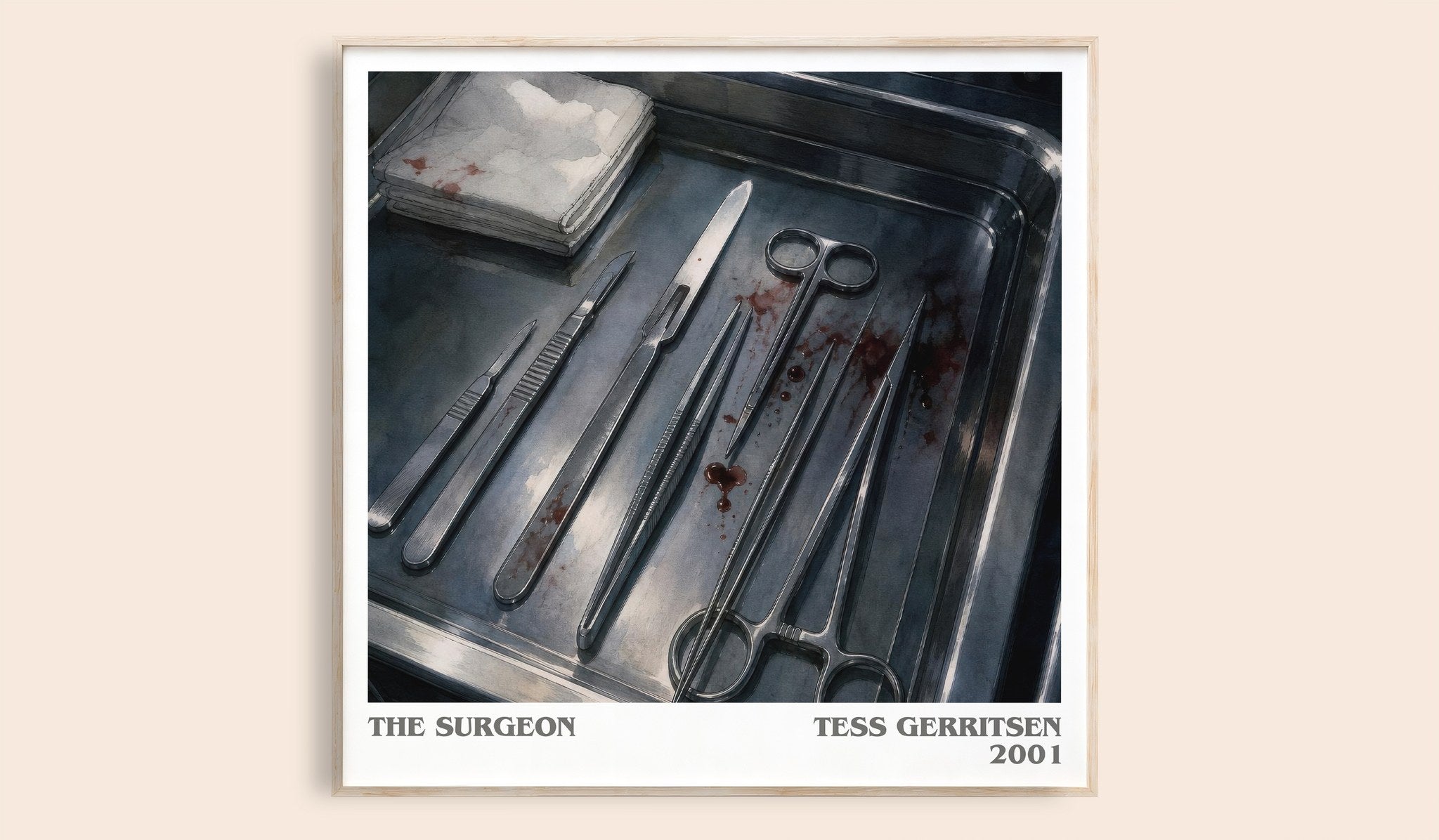 The Surgeon Literary Art Print by Tess Gerritsen