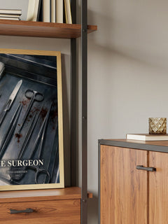 The Surgeon book watercolour illustration paper finish options – matte satin gloss