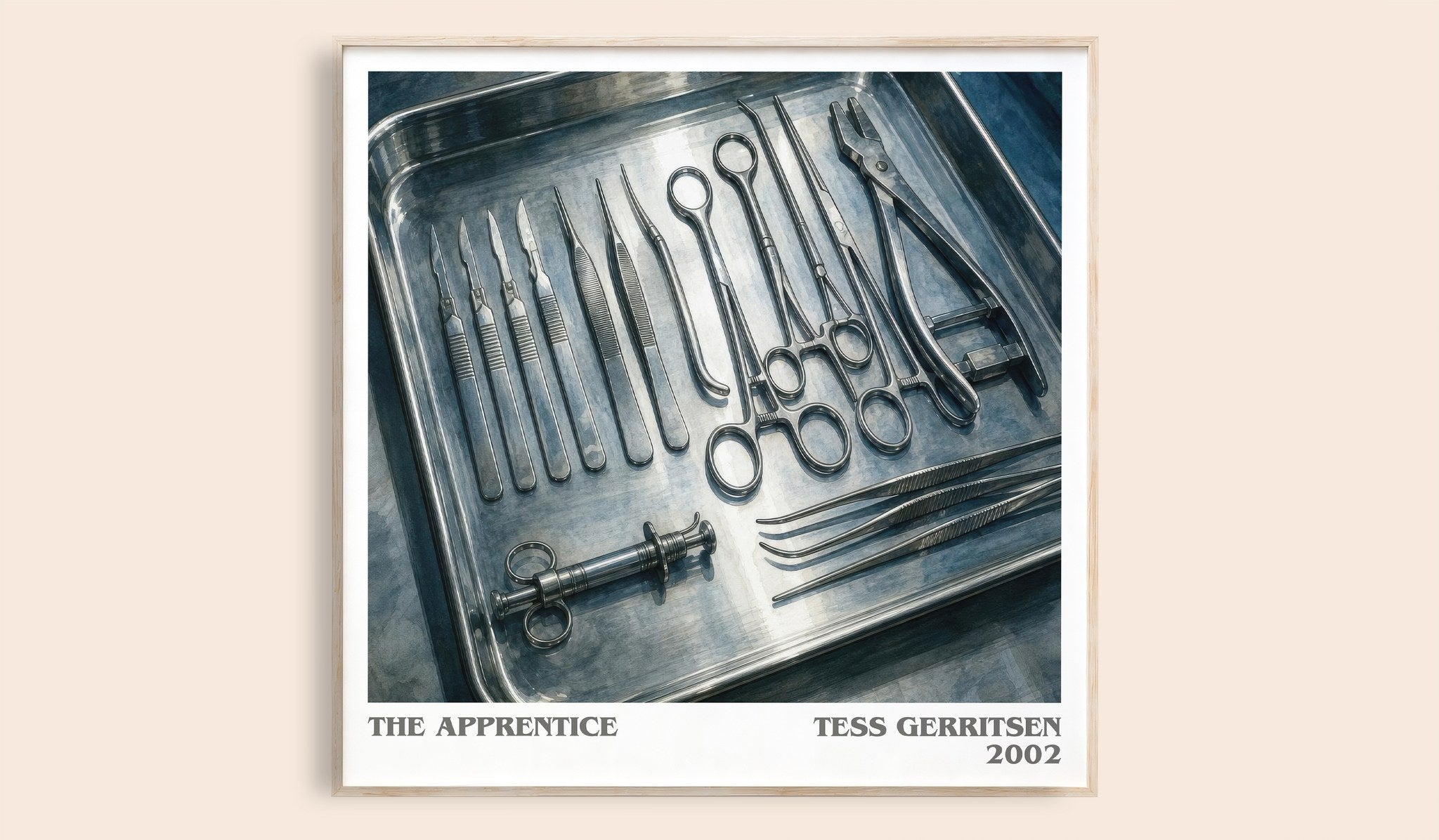 The Apprentice Literary Art Print by Tess Gerritsen