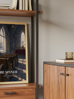 The Sinner book watercolour illustration paper finish options – matte satin gloss