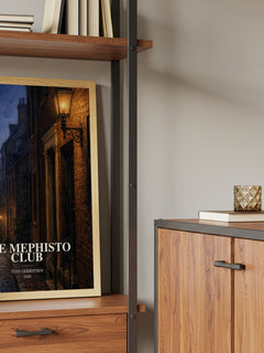 The Mephisto Club book watercolour illustration paper finish options – matte satin gloss