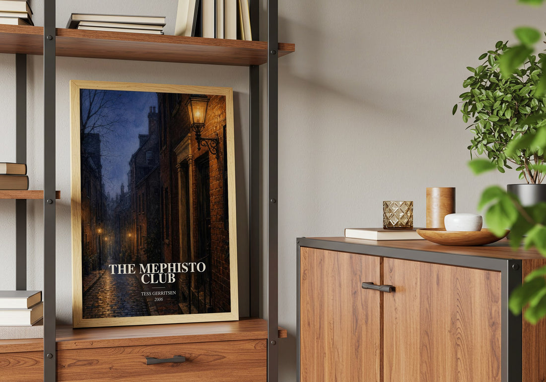 The Mephisto Club book watercolour illustration paper finish options – matte satin gloss