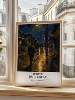 White Butterfly Book Cover Poster by Walter Mosley – image 2