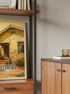 A Little Yellow Dog book watercolour illustration paper finish options – matte satin gloss